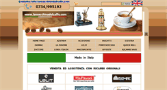 Desktop Screenshot of lamacchinadelcaffe.com